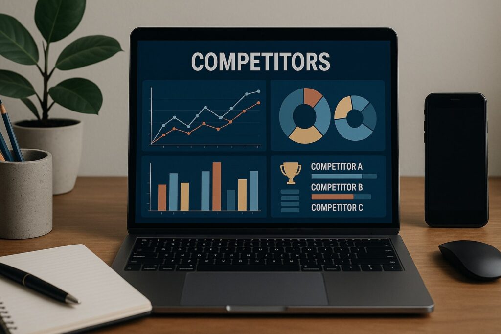 competitor dashboard, competitor