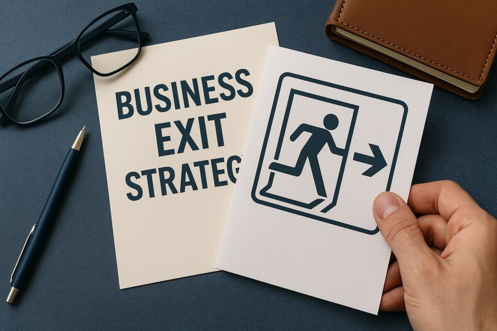 business exit strategy, business exit