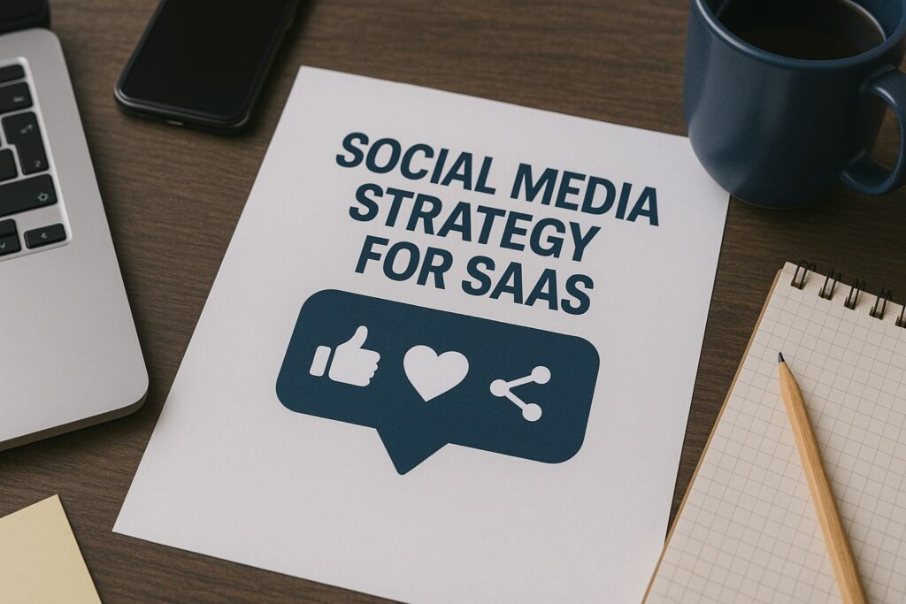 social media strategy for saas, social media strategy