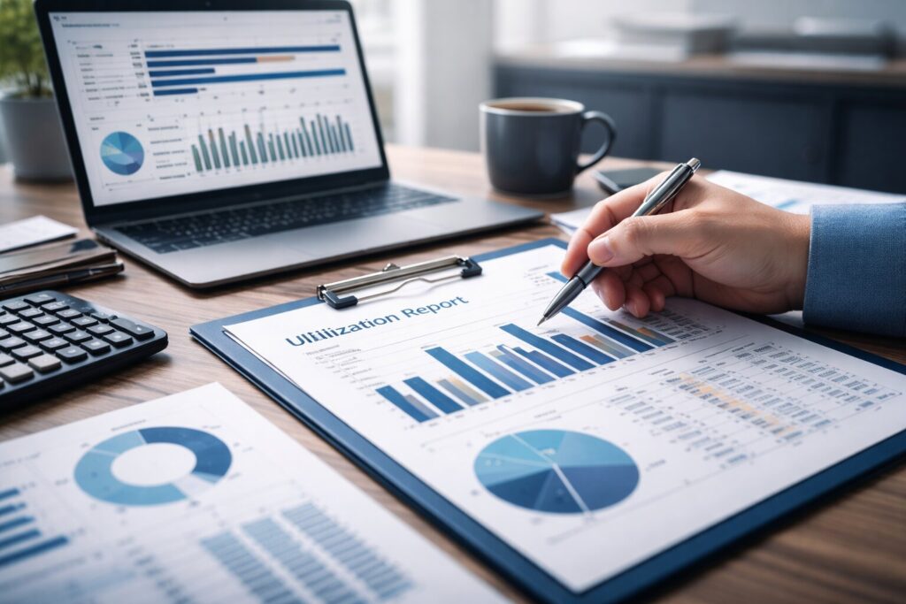 utilization reports, utilization