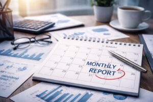 monthly reporting