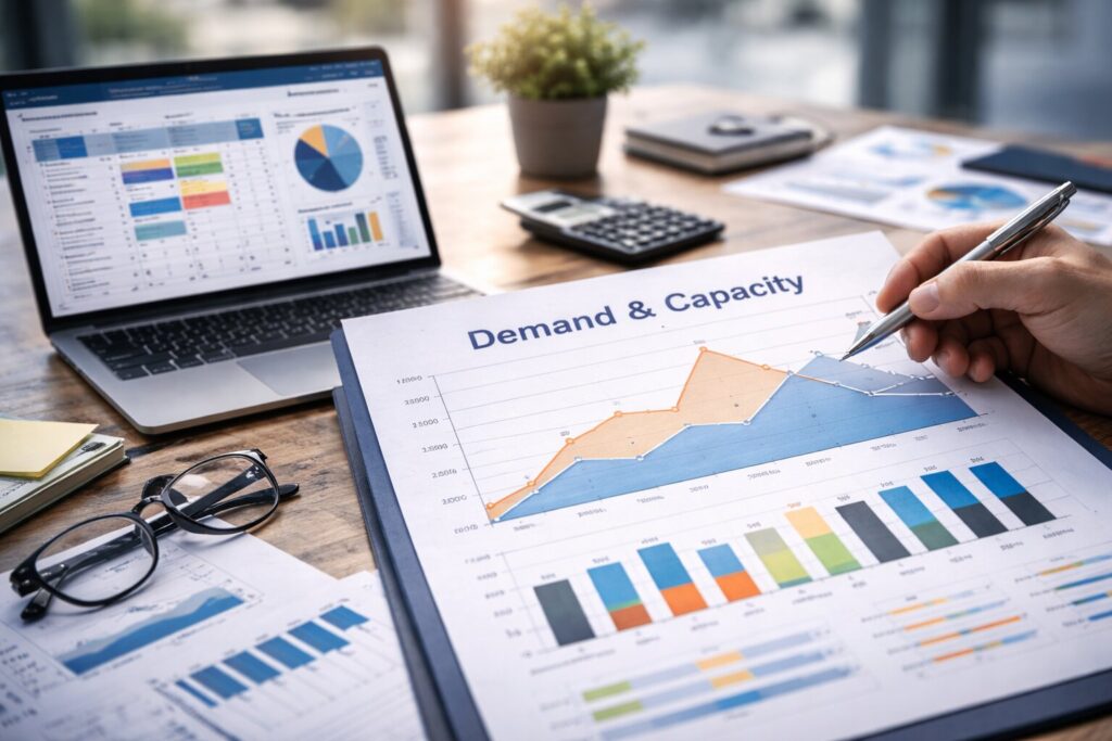 demand and capacity planning, demand, capacity