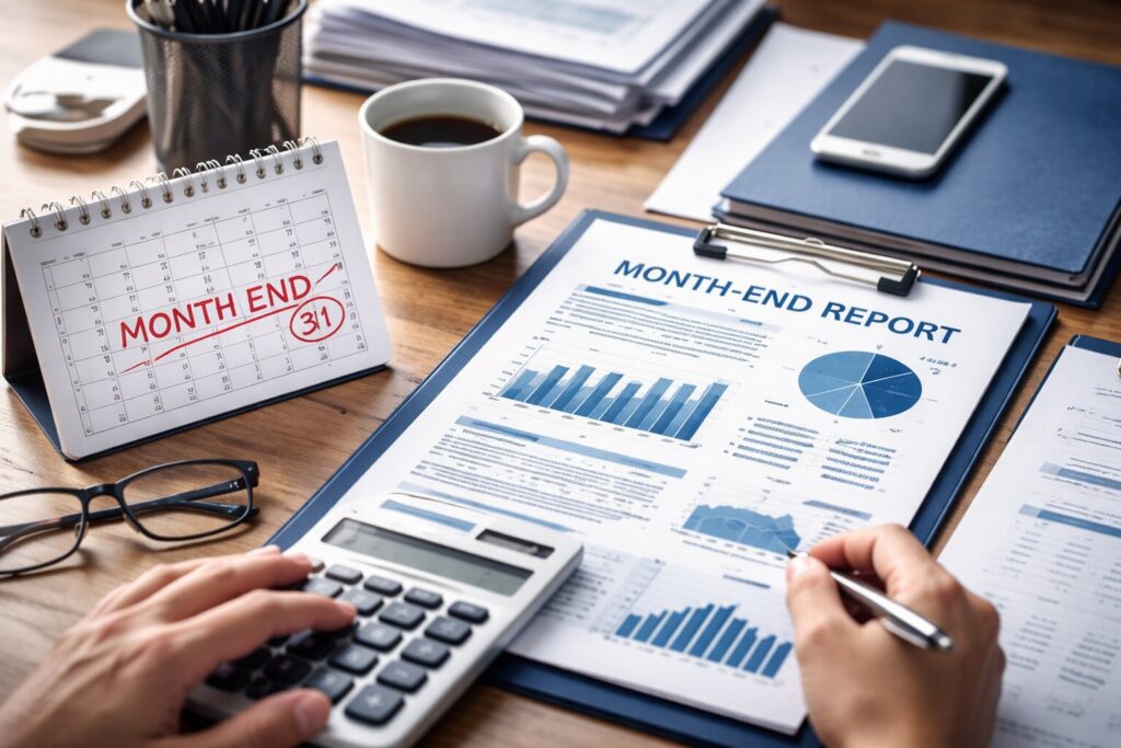 How end of month reports drive financial clarity and strategic decision-making