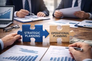 strategic and operational planning, strategic planning, operational planning